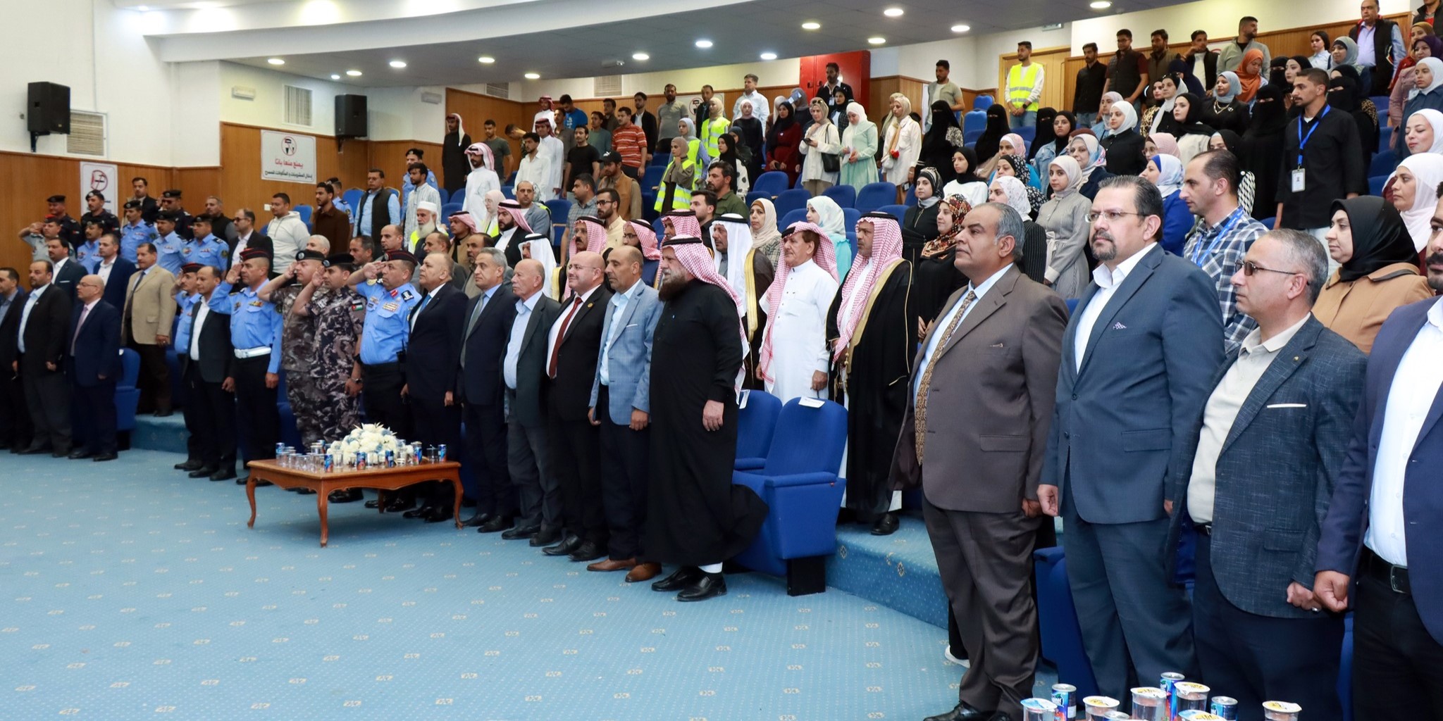  الاحتفال بيوم المرور العالمي واسبوع المرور العربي في جامعة الحسين بن طلال